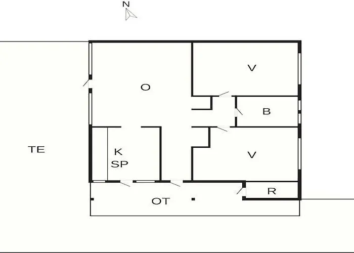 5 Person In Aabenraa-by Traum Prázdninový dům Aabenraa